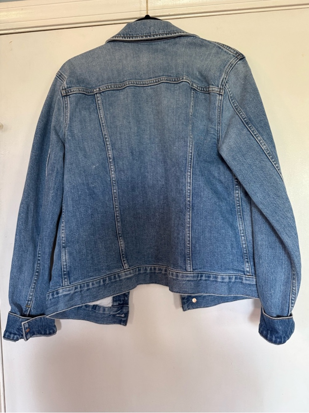 7 For All Mankind Denim Jacket - M - Medium Wash - Picture 2 of 6